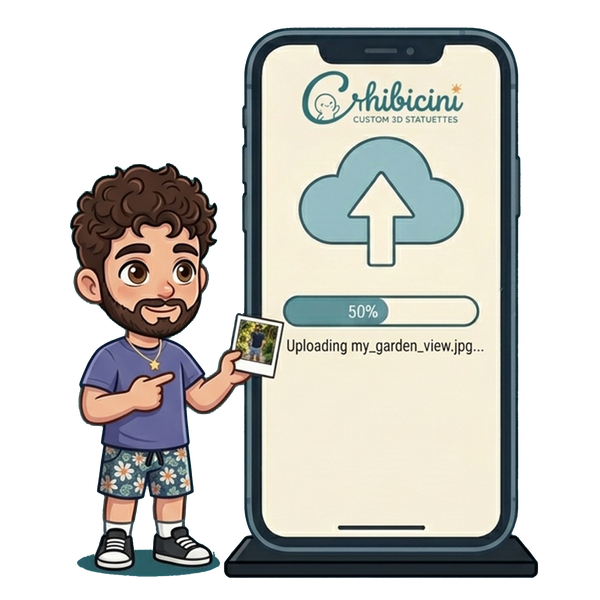 1. CREA IL TUO ORDINE E CARICA LE FOTO